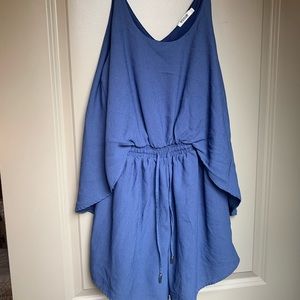 blue game day romper